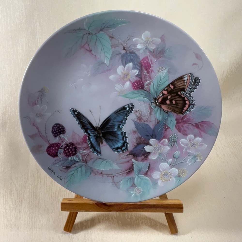 1988 Lena Liu Red Spotted Purples Third Issue On Gossamer Wings Series